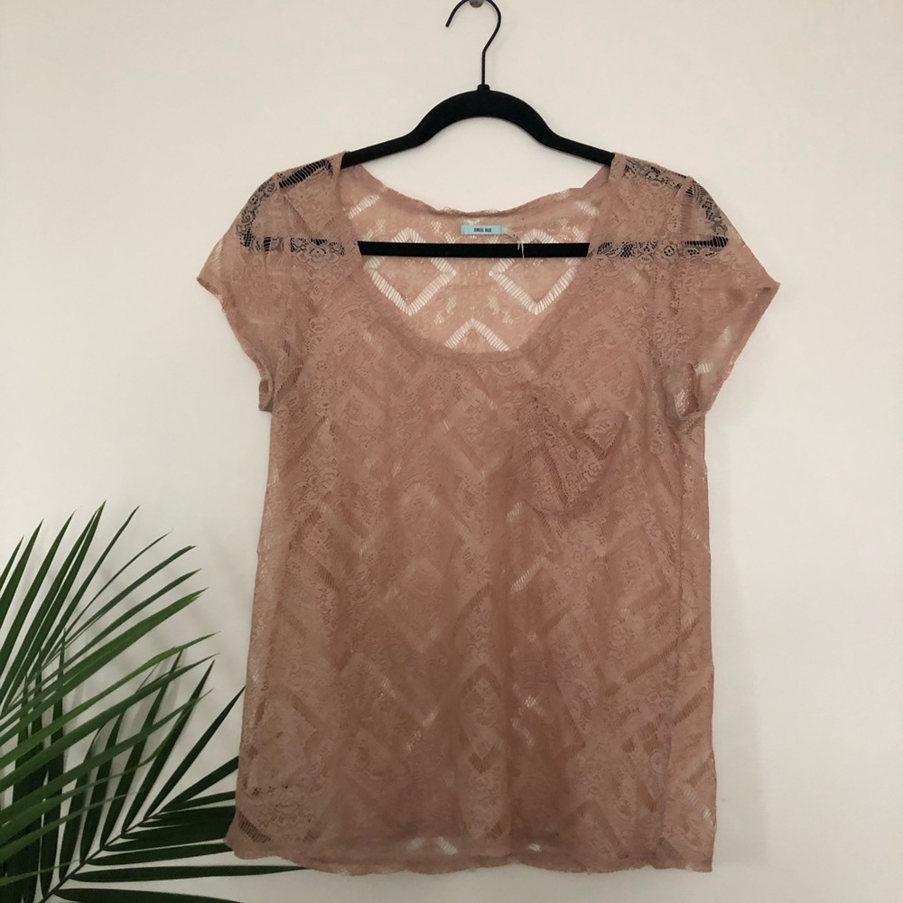 Lace T-shirt